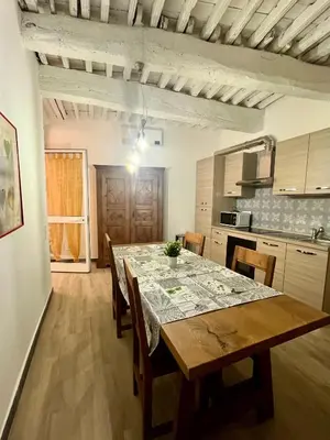 Cucina o angolo cottura di Monolocale nuovo in centro storico