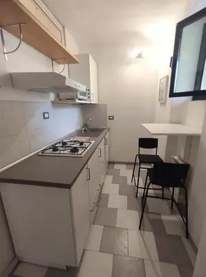 Cucina o angolo cottura di Appartamento dei limoni