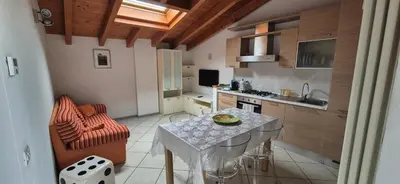 Cucina o angolo cottura di Le Mura Holiday Home in Gera