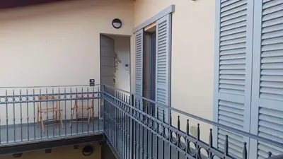 Balcone o terrazza di Le Mura Holiday Home in Gera