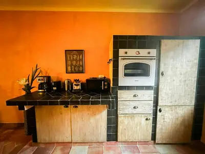 Cucina o angolo cottura di Tuscan Villa With Jacuzzi Between Woods And Sea