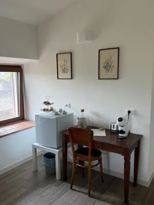 Set per la preparazione di tè e caffè presso Il Monastero di Qua