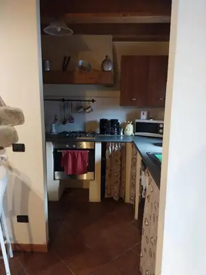 Cucina o angolo cottura di Agriturismo la vecchia cascina