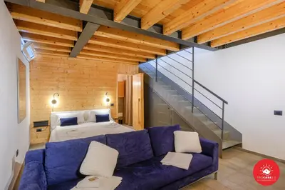 Letto o letti in una camera di S&D Antoniana 74