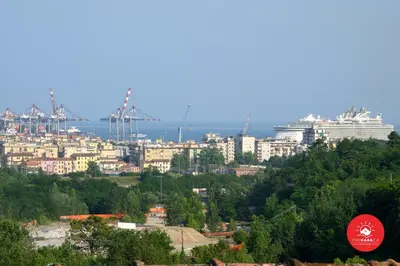 Paesaggio naturale nelle vicinanze dell'appartamento