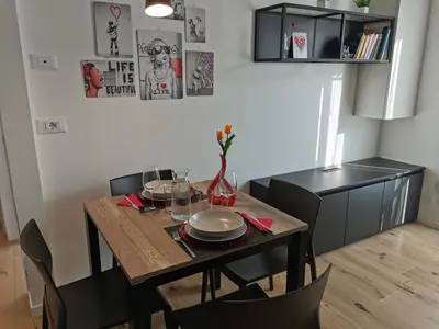 Cucina o angolo cottura di Cuore Rosso