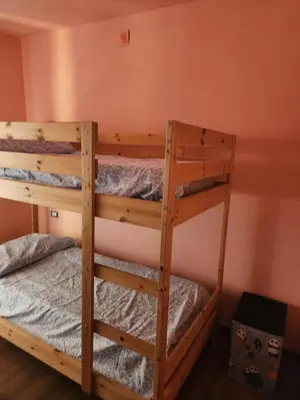 Letto o letti in una camera di 3 cuori e una capanna