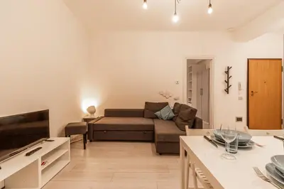 Area soggiorno di La casa del Vicolo 2 camere letto, Wi-Fi Aria Condizionata