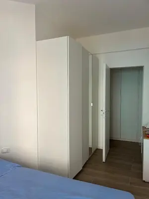 Letto o letti in una camera di Nuvola apartment