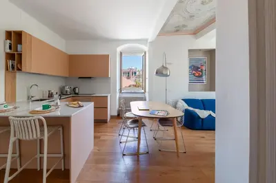Cucina o angolo cottura di Casa Tigullio