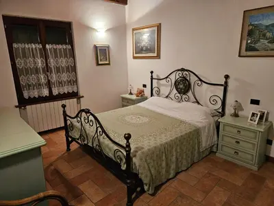 Letto o letti in una camera di Valtrebbia Relax