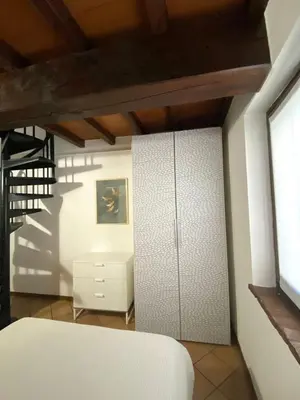 Letto o letti in una camera di La Chiocciola