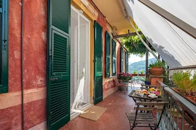 Balcone o terrazza di Villa Questa - Oasi sommersa nel Verde