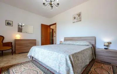 Letto o letti in una camera di 3 Bedroom Amazing Home In Masso