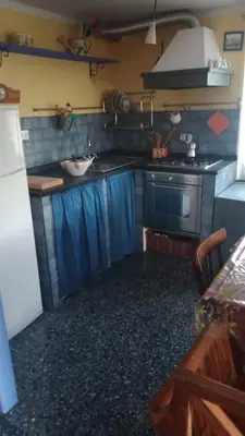 Cucina o angolo cottura di Casa Nonna Rina GE Liguria
