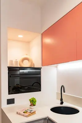Cucina o angolo cottura di Vico del Pozzo Luxury Apartment - Fuga romantica nel cuore di Rapallo