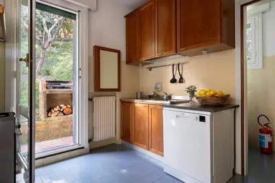 Cucina o angolo cottura di Villa Ornella