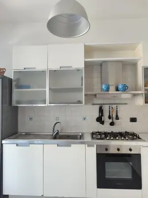 Cucina o angolo cottura di La casa di Fede