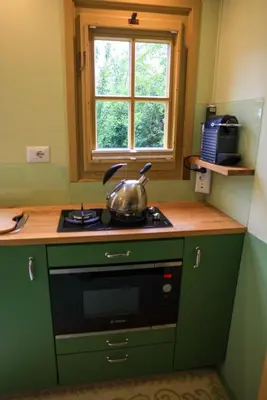 Cucina o angolo cottura di Tiny House at Villa Ariola