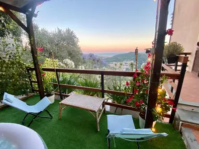 Paesaggio naturale nelle vicinanze della casa vacanze