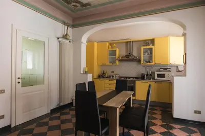 Cucina o angolo cottura di Pit Stop MotorValley - Near Modena Old Town
