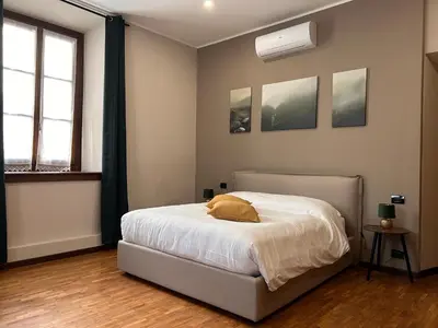 Letto o letti in una camera di Dimora1848 - Foresteria Lombarda