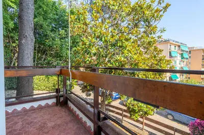 Balcone o terrazza di Rapallo Charm in green