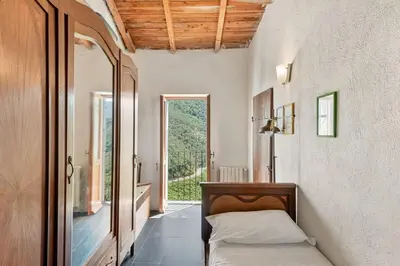 Letto o letti in una camera di LaCollina Mountain view