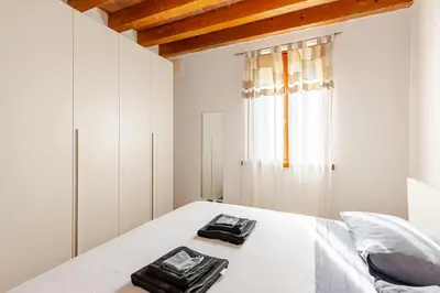 Letto o letti in una camera di Appartamento La Sosta