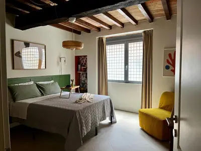 Letto o letti in una camera di Roma284 Apt Centro