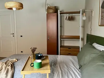 Letto o letti in una camera di Roma284 Apt Centro