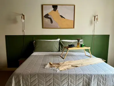 Letto o letti in una camera di Roma284 Apt Centro