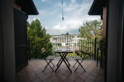 Balcone o terrazza di Residenza Castello, con Ampio Garage Privato