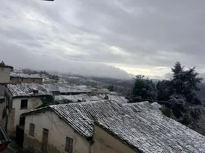 Ampio appartamento centro storico durante l'inverno