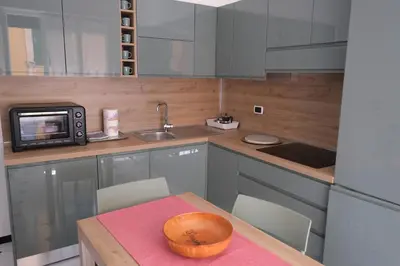Cucina o angolo cottura di House Anna by PortofinoVacanze