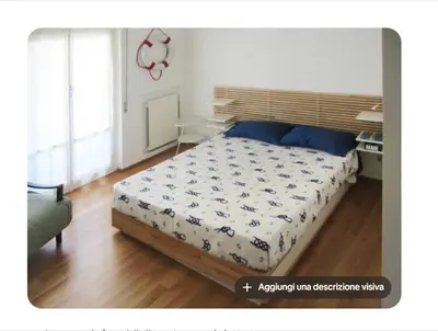 Letto o letti in una camera di Appartamento moderno e comodissimo a Sestri Levante