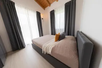 Letto o letti in una camera di Villa Del Toro