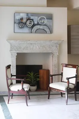 Area soggiorno di Villa Paola - appartamento Charme -