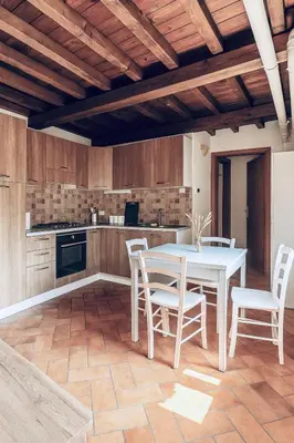 Cucina o angolo cottura di Appartamento Piazza Castello