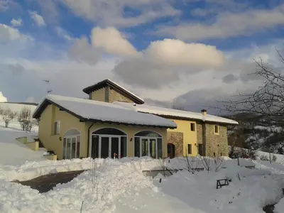 Poggio d'Incanto durante l'inverno