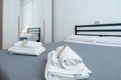 Letto o letti in una camera di 291 - Casa Nemo, Relax sul Lungomare di Chiavari
