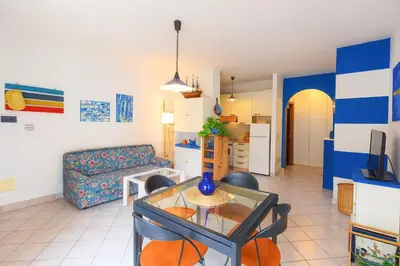 Area soggiorno di Xenia - 3rooms apt in Via Nazionale 93
