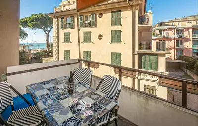 Balcone o terrazza di One Bedroom Cozy Apartment In Sestri Levante