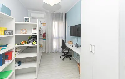 TV o dispositivi per l'intrattenimento presso One Bedroom Cozy Apartment In Sestri Levante