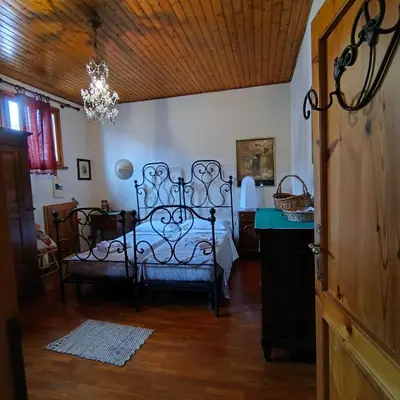 Letto o letti in una camera di Belle Arti - Affitti Brevi Italia