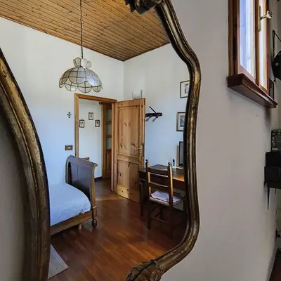 Letto o letti in una camera di Belle Arti - Affitti Brevi Italia