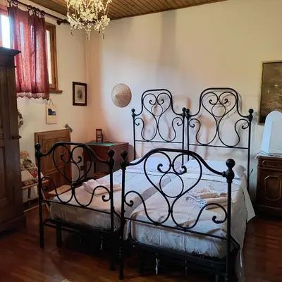 Letto o letti in una camera di Belle Arti - Affitti Brevi Italia