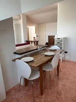 Cucina o angolo cottura di Mansarda Lucia