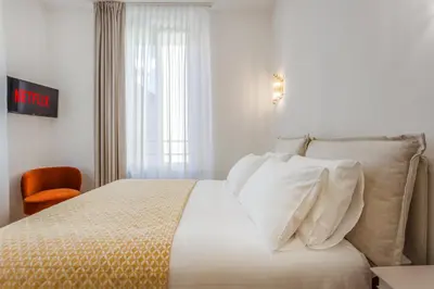 Letto o letti in una camera di Dimora d'Autore - Charm in the Heart of Modena