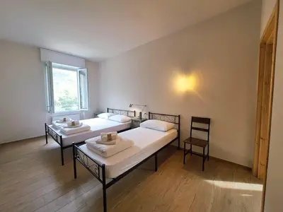 Letto o letti in una camera di Rifugio Casa Cantoniera